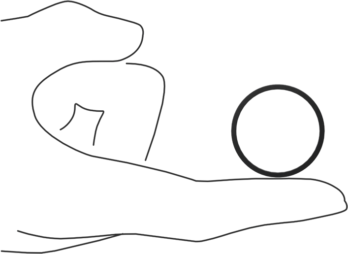 Kimyasala Dayanıklı Viton® Floroelastomer O-Ring, Kare Profilli, 1/16 Kesirli Genişlik, Dash No. 024