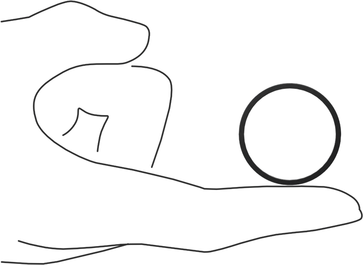 Kimyasala Dayanıklı Viton® Floroelastomer O-Ring, Kare Profilli, 1/16 Kesirli Genişlik, Dash No. 025