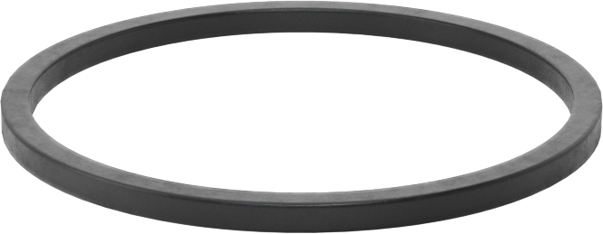 Kimyasala Dayanıklı Viton® Floroelastomer O-Ring, Kare Profilli, 1/16 Kesirli Genişlik, Dash No. 027