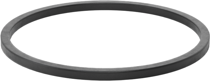 Kimyasala Dayanıklı Viton® Floroelastomer O-Ring, Kare Profilli, 1/16 Kesirli Genişlik, Dash No. 029