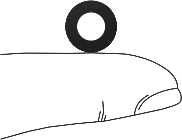 Kimyasala Dayanıklı Viton® Floroelastomer O-Ring, Kare Profilli, 3/32 Kesirli Genişlik, Dash No. 108