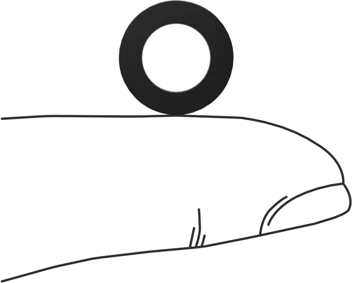 Kimyasala Dayanıklı Viton® Floroelastomer O-Ring, Kare Profilli, 3/32 Kesirli Genişlik, Dash No. 109
