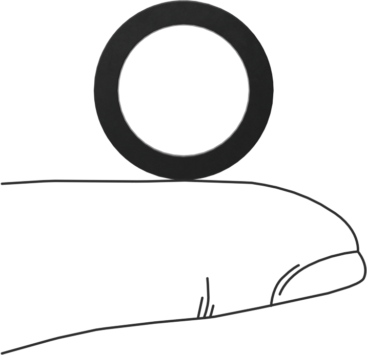 Kimyasala Dayanıklı Viton® Floroelastomer O-Ring, Kare Profilli, 3/32 Kesirli Genişlik, Dash No. 113