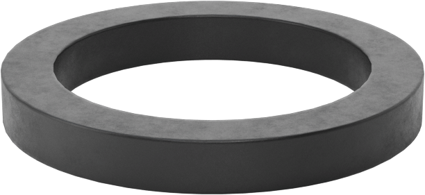 Kimyasala Dayanıklı Viton® Floroelastomer O-Ring, Kare Profilli, 3/32 Kesirli Genişlik, Dash No. 114