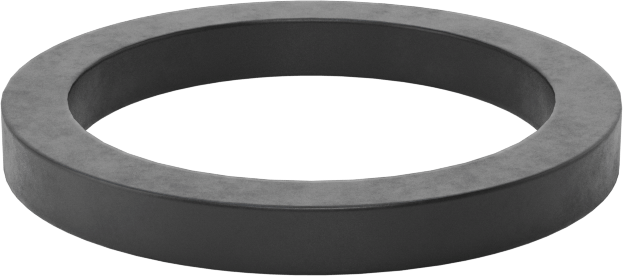 Kimyasala Dayanıklı Viton® Floroelastomer O-Ring, Kare Profilli, 3/32 Kesirli Genişlik, Dash No. 116