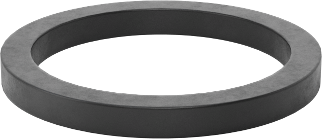 Kimyasala Dayanıklı Viton® Floroelastomer O-Ring, Kare Profilli, 3/32 Kesirli Genişlik, Dash No. 118