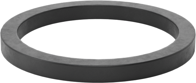 Kimyasala Dayanıklı Viton® Floroelastomer O-Ring, Kare Profilli, 3/32 Kesirli Genişlik, Dash No. 120