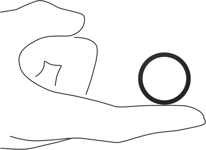 Kimyasala Dayanıklı Viton® Floroelastomer O-Ring, Kare Profilli, 3/32 Kesirli Genişlik, Dash No. 120