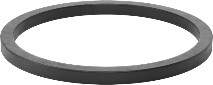 Kimyasala Dayanıklı Viton® Floroelastomer O-Ring, Kare Profilli, 3/32 Kesirli Genişlik, Dash No. 128