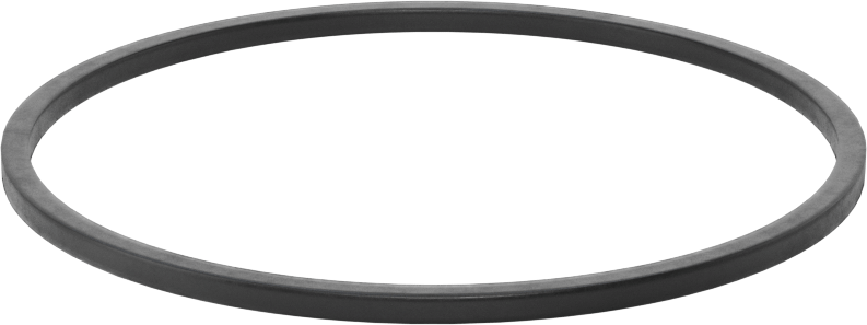 Kimyasala Dayanıklı Viton® Floroelastomer O-Ring, Kare Profilli, 3/32 Kesirli Genişlik, Dash No. 151