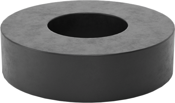 Kimyasala Dayanıklı Viton® Floroelastomer O-Ring, Kare Profilli, 1/8 Kesirli Genişlik, Dash No. 202