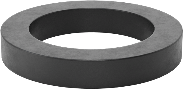 Kimyasala Dayanıklı Viton® Floroelastomer O-Ring, Kare Profilli, 1/8 Kesirli Genişlik, Dash No. 208