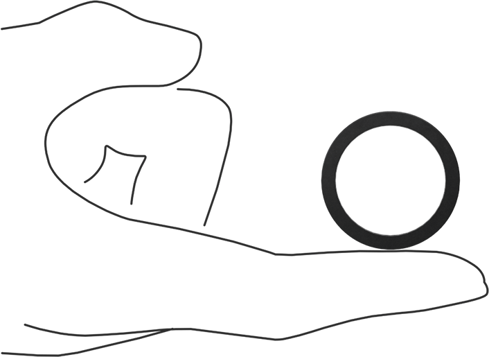 Kimyasala Dayanıklı Viton® Floroelastomer O-Ring, Kare Profilli, 1/8 Kesirli Genişlik, Dash No. 215