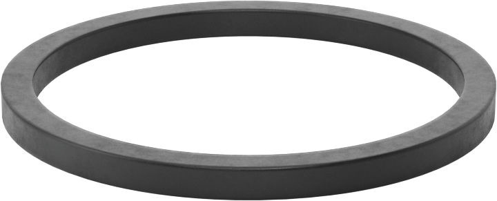 Kimyasala Dayanıklı Viton® Floroelastomer O-Ring, Kare Profilli, 1/8 Kesirli Genişlik, Dash No. 225