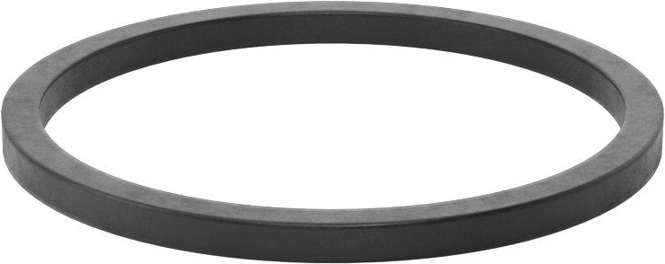 Kimyasala Dayanıklı Viton® Floroelastomer O-Ring, Kare Profilli, 1/8 Kesirli Genişlik, Dash No. 227