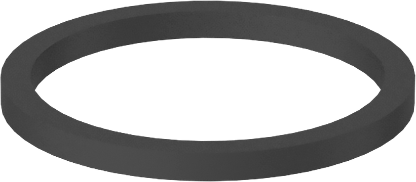 Kare Profilli Yağa Dayanıklı Buna-N O-Ring, 1 mm Genişlik, 12 mm İç Çap