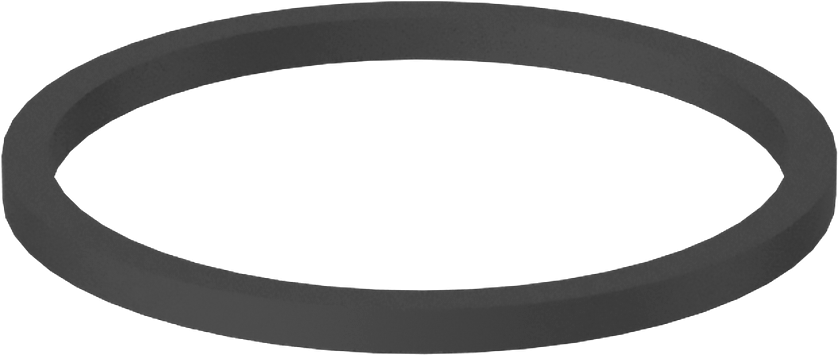 Kare Profilli Yağa Dayanıklı Buna-N O-Ring, 1 mm Genişlik, 16 mm İç Çap