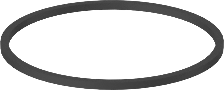 Kare Profilli Yağa Dayanıklı Buna-N O-Ring, 1 mm Genişlik, 28 mm İç Çap