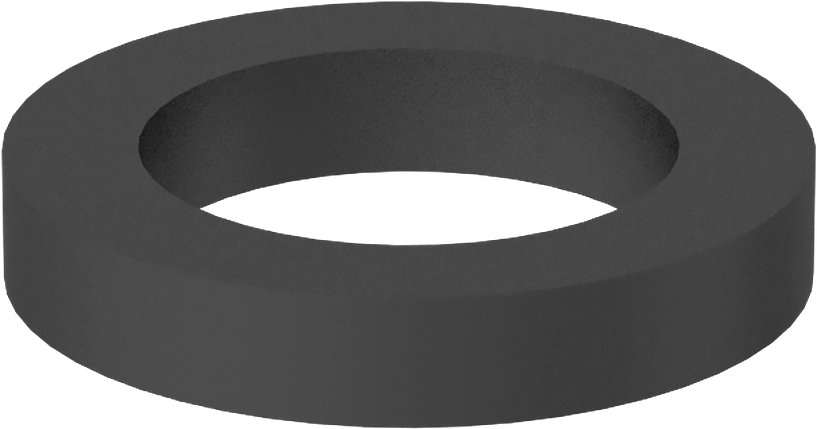 Kare Profilli Yağa Dayanıklı Buna-N O-Ring, 1 mm Genişlik, 4 mm İç Çap