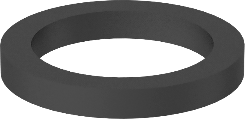 Kare Profilli Yağa Dayanıklı Buna-N O-Ring, 1 mm Genişlik, 6 mm İç Çap