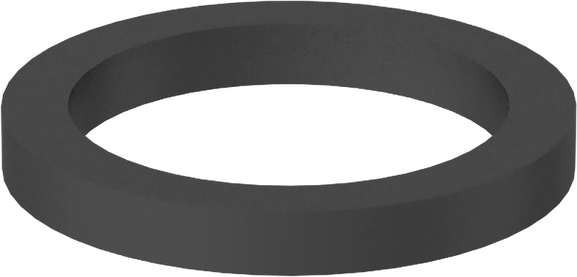 Kare Profilli Yağa Dayanıklı Buna-N O-Ring, 1.5 mm Genişlik, 10 mm İç Çap