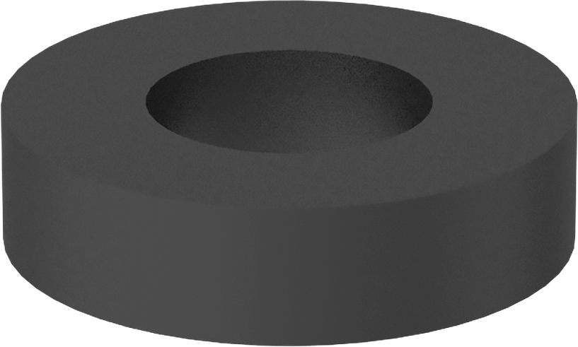 Kare Profilli Yağa Dayanıklı Buna-N O-Ring, 1.5 mm Genişlik, 3 mm İç Çap