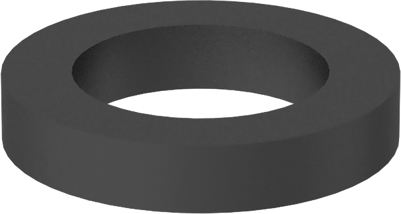 Kare Profilli Yağa Dayanıklı Buna-N O-Ring, 1.5 mm Genişlik, 5.5 mm İç Çap