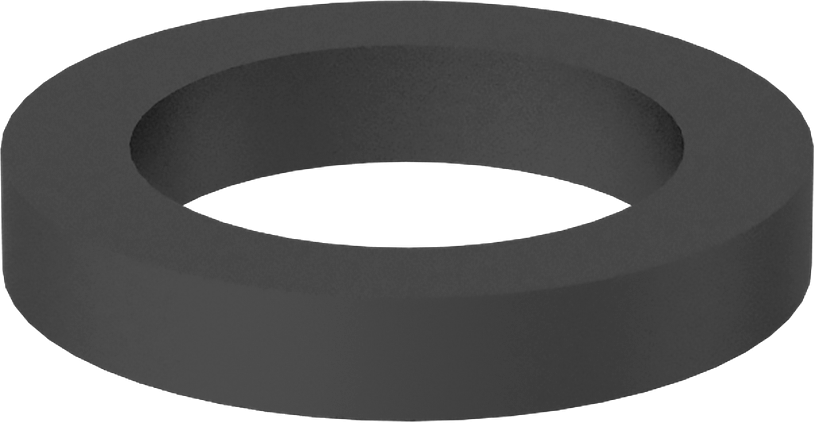 Kare Profilli Yağa Dayanıklı Buna-N O-Ring, 1.5 mm Genişlik, 6.5 mm İç Çap