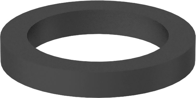 Kare Profilli Yağa Dayanıklı Buna-N O-Ring, 1.5 mm Genişlik, 8 mm İç Çap