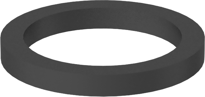 Kare Profilli Yağa Dayanıklı Buna-N O-Ring, 2 mm Genişlik, 14 mm İç Çap