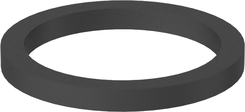 Kare Profilli Yağa Dayanıklı Buna-N O-Ring, 2 mm Genişlik, 17 mm İç Çap