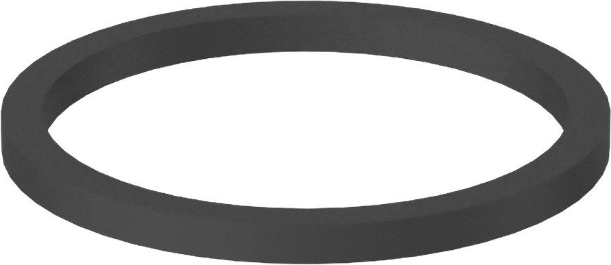 Kare Profilli Yağa Dayanıklı Buna-N O-Ring, 2 mm Genişlik, 26 mm İç Çap