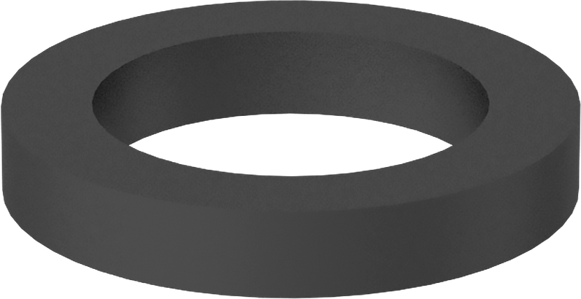 Kare Profilli Yağa Dayanıklı Buna-N O-Ring, 2.5 mm Genişlik, 11 mm İç Çap