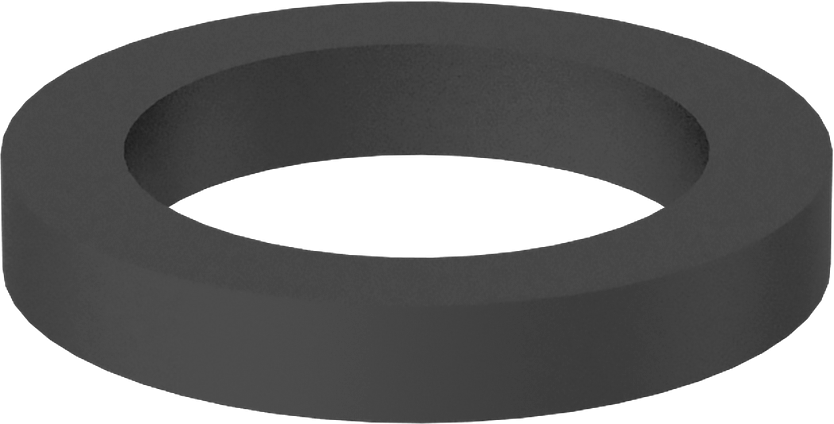 Kare Profilli Yağa Dayanıklı Buna-N O-Ring, 2.5 mm Genişlik, 12 mm İç Çap