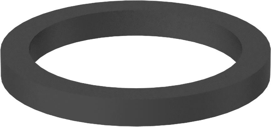 Kare Profilli Yağa Dayanıklı Buna-N O-Ring, 2.5 mm Genişlik, 19 mm İç Çap