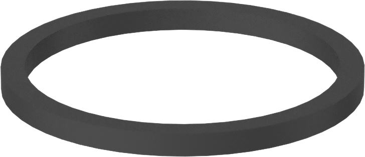 Kare Profilli Yağa Dayanıklı Buna-N O-Ring, 3 mm Genişlik, 40 mm İç Çap