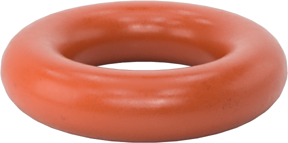 Yüksek Sıcaklık Yumuşak Silikon O-Ring, 3/32 Kesirli Genişlik, Dash Numarası 108