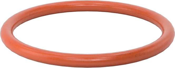 Yüksek Sıcaklık Yumuşak Silikon O-Ring, 3/32 Kesirli Genişlik, Dash Numarası 124