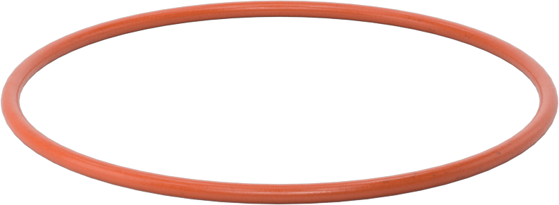 Yüksek Sıcaklık Yumuşak Silikon O-Ring, 3/32 Kesirli Genişlik, Dash Numarası 151