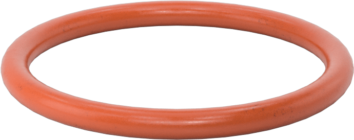 Yüksek Sıcaklık Yumuşak Silikon O-Ring, 1/8 Kesirli Genişlik, Dash Numarası 222