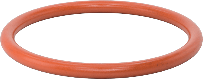 Yüksek Sıcaklık Yumuşak Silikon O-Ring, 1/8 Kesirli Genişlik, Dash Numarası 224