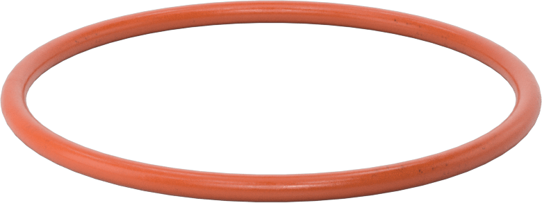 Yüksek Sıcaklık Yumuşak Silikon O-Ring, 1/8 Kesirli Genişlik, Dash Numarası 232