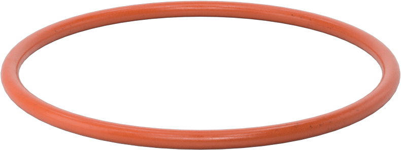 Yüksek Sıcaklık Yumuşak Silikon O-Ring, 1/8 Kesirli Genişlik, Dash Numarası 233