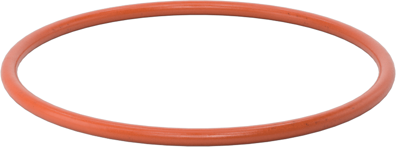 Yüksek Sıcaklık Yumuşak Silikon O-Ring, 1/8 Kesirli Genişlik, Dash Numarası 235