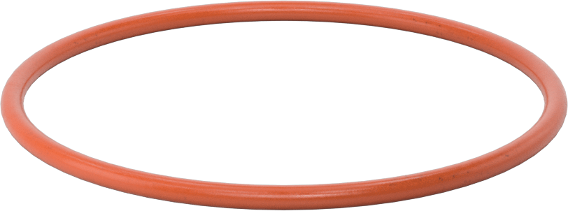 Yüksek Sıcaklık Yumuşak Silikon O-Ring, 1/8 Kesirli Genişlik, Dash Numarası 236