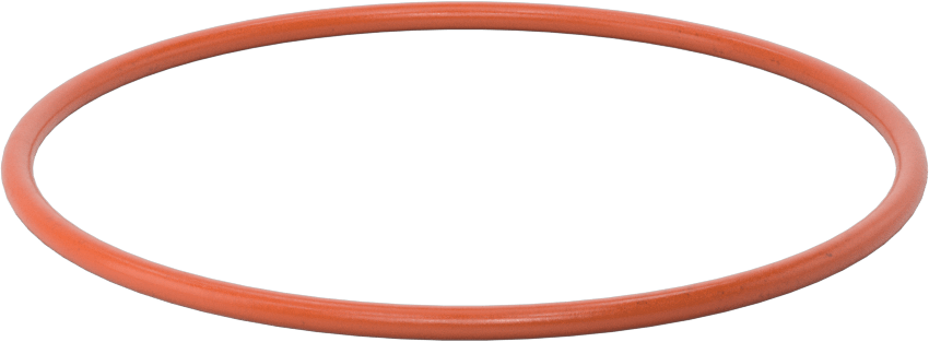 Yüksek Sıcaklık Yumuşak Silikon O-Ring, 1/8 Kesirli Genişlik, Dash Numarası 241