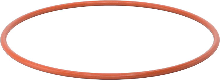 Yüksek Sıcaklık Yumuşak Silikon O-Ring, 1/16 Kesirli Genişlik, Dash Numarası 037