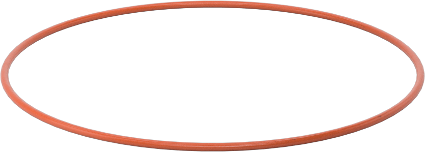 Yüksek Sıcaklık Yumuşak Silikon O-Ring, 1/16 Kesirli Genişlik, Dash Numarası 044