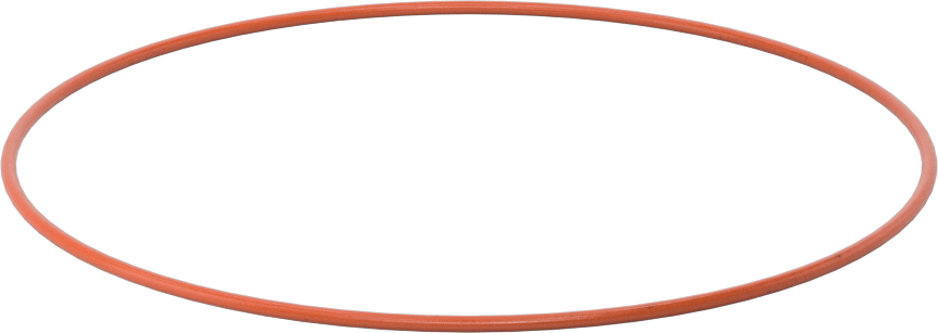 Yüksek Sıcaklık Yumuşak Silikon O-Ring, 1/16 Kesirli Genişlik, Dash Numarası 046