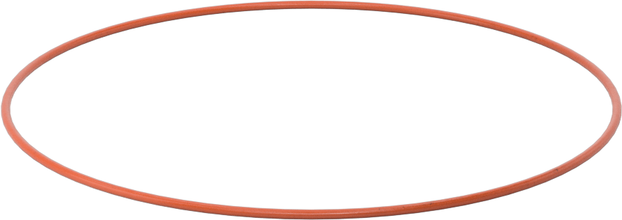 Yüksek Sıcaklık Yumuşak Silikon O-Ring, 1/16 Kesirli Genişlik, Dash Numarası 048